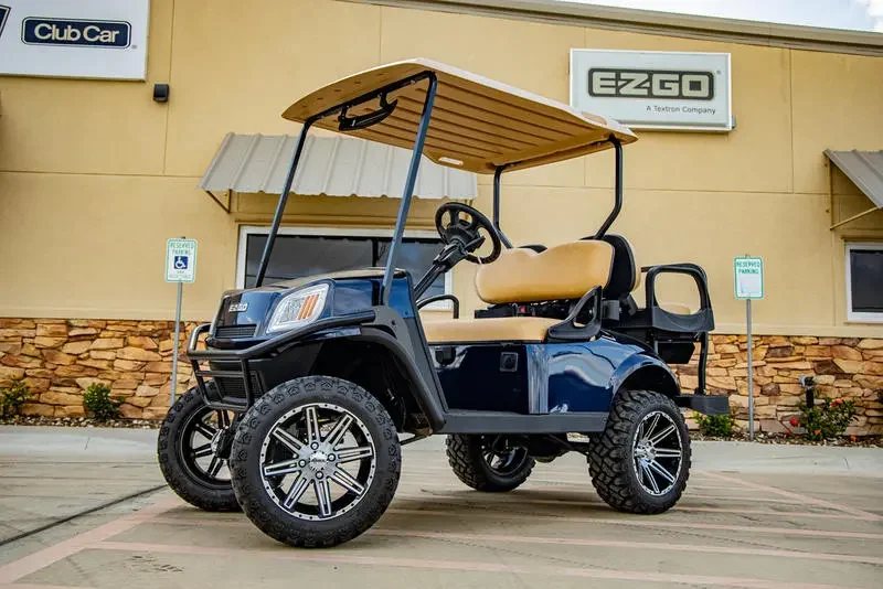 2019 E Z GO Freedom TXT KW REFURBished 4 Pass Lithium Electric