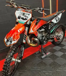 Orange 2021 KTM SX 250 Motocross 12V (10)