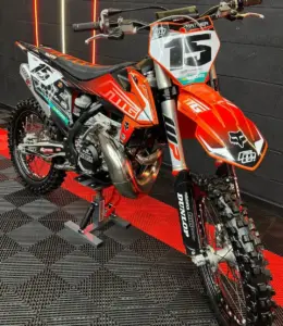 Orange 2021 KTM SX 250 Motocross 12V (5)