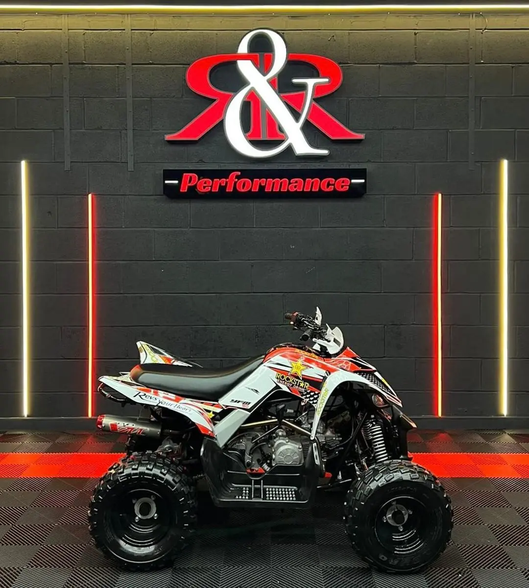 Red 2020 Yamaha YFM 90 ATV 12V (1)