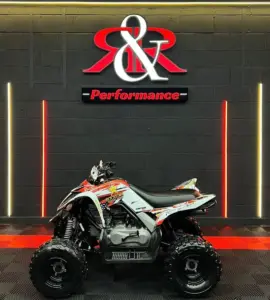 Red 2020 Yamaha YFM 90 ATV 12V (6)