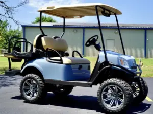 Used 2019 E Z GO Freedom TXT Gas EFI Golf Cart (1)