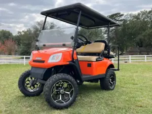 Used 2020 E Z GO TXT 2+2 EFI Gas Golf Cart (4)