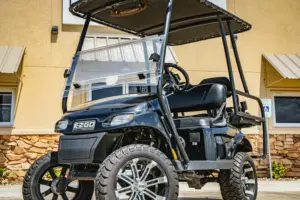 Used 2022 E Z GO Freedom TXT 4 Pass Gas Golf Cart (1)