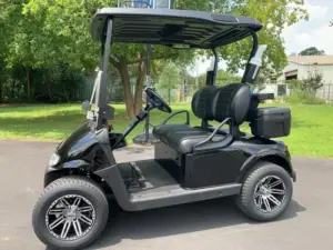 Used Black 2020 E Z GO Fleet RXV ELiTE Golf Cart (1)