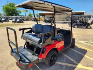 Used Red 2020 E Z GO RXV Lithium Elite Golf Cart (2)