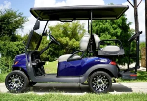 Blue 2024 CLUB CAR Onward 4 Passenger HP Lithium3