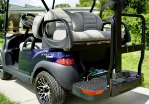 Blue 2024 CLUB CAR Onward 4 Passenger HP Lithium4