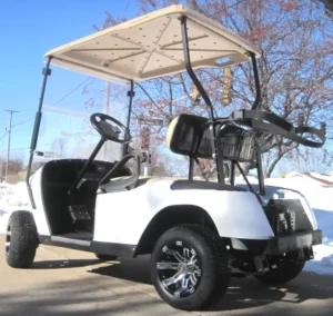 2014 Pearl White E z Go 36V Electric Golf Cart1