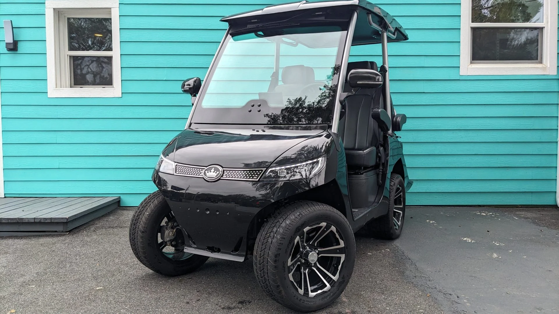 2022 Evolution D3 Lithium Ion Black Golf Cart