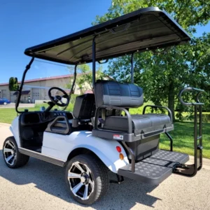 2024 Evolution 48v Lithium Electric Golf Cart with Custom Rims & Flip Seat3