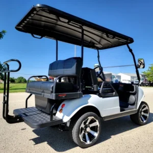 2024 Evolution 48v Lithium Electric Golf Cart with Custom Rims & Flip Seat5