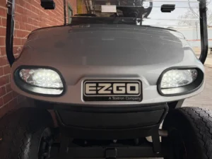 2022 E Z GO Valor 48V Golf Cart silver1