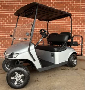 2022 E Z GO Valor 48V Golf Cart silver2