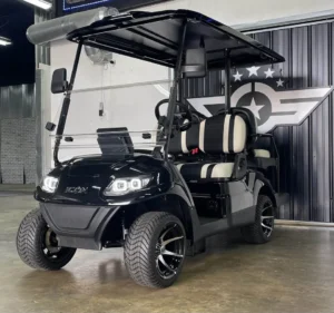 Black 2024 Icon EV I40 Golf Cart4