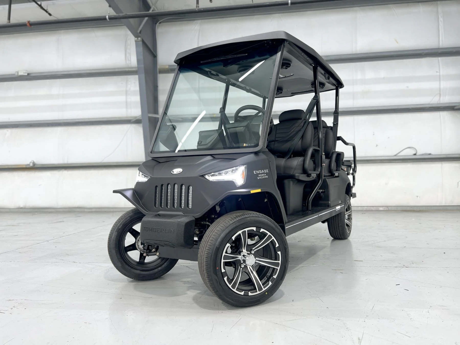 Black 2024 Tomberlin Engage LX Golf Cart