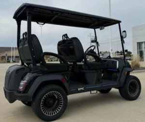 Black 2025 Epic E40FX Golf Cart5