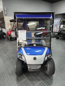 Blue 2021 Yamaha Drive 2 QuieTech EFI Golf Cart2