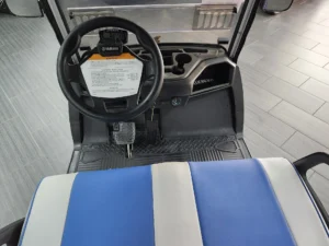 Blue 2021 Yamaha Drive 2 QuieTech EFI Golf Cart6