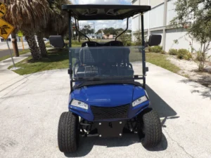 Blue 2023 HONOR LSV 2+2 G1 Lifted Lithium Golf Cart1