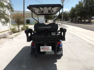 Blue 2023 HONOR LSV 2+2 G1 Lifted Lithium Golf Cart3