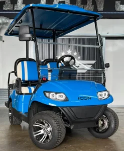 Blue 2024 Icon EV I40 Golf Cart for Sale2