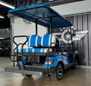 Blue 2024 Icon EV I40 Golf Cart for Sale6