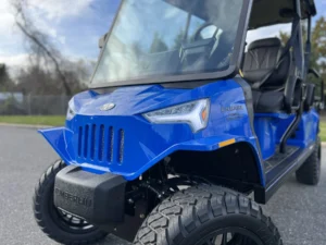 Blue 2024 Tomberlin Engage Ghosthawk Golf Cart1