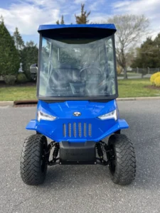 Blue 2024 Tomberlin Engage Ghosthawk Golf Cart2