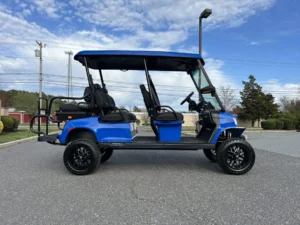 Blue 2024 Tomberlin Engage Ghosthawk Golf Cart4