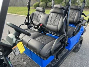 Blue 2024 Tomberlin Engage Ghosthawk Golf Cart5