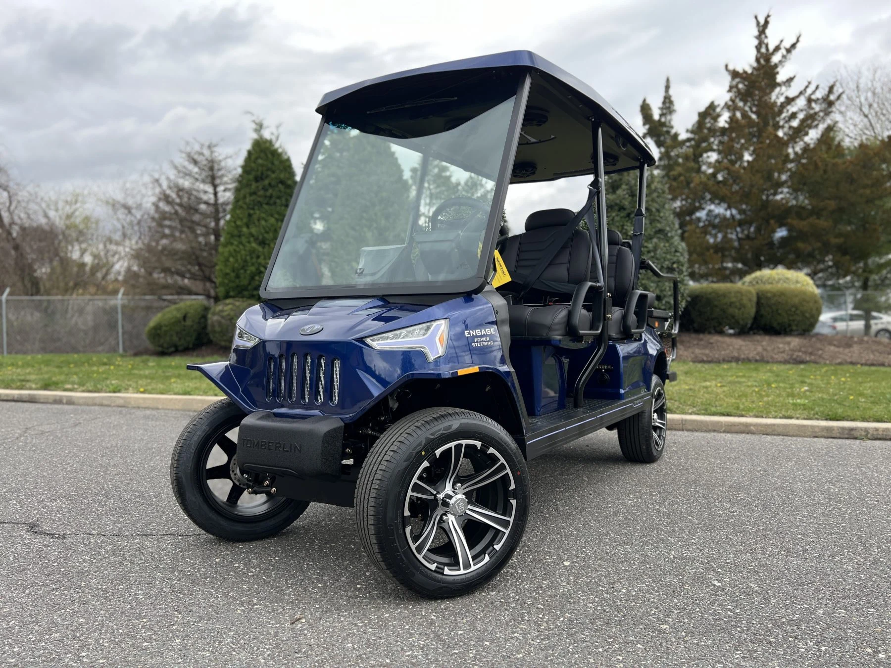 Blue 2024 Tomberlin Engage LX Golf Cart