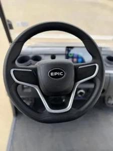 Blue 2025 Epic E40FX Golf Cart11