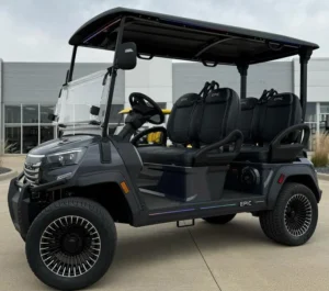 Blue 2025 Epic E40FX Golf Cart3