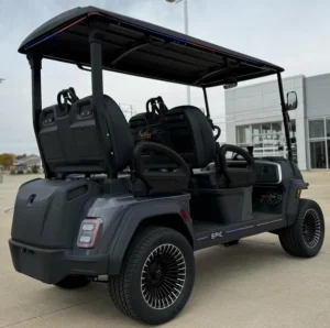 Blue 2025 Epic E40FX Golf Cart6