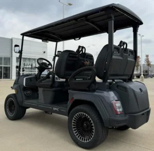 Blue 2025 Epic E40FX Golf Cart7