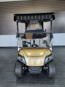 Gold 2021 Yamaha Drive 2 QuieTech EFI Golf Cart1