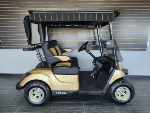 Gold 2021 Yamaha Drive 2 QuieTech EFI Golf Cart3