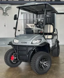 Gray 2024 Icon EV I40L Golf Cart for Sale1