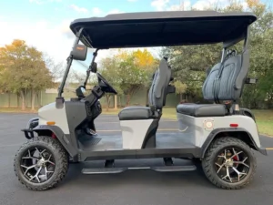 Gray 2025 Denago EV Rover XL Golf Cart4