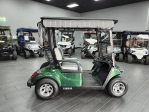 Green 2021 Yamaha Drive 2 QuieTech EFI Golf Cart3