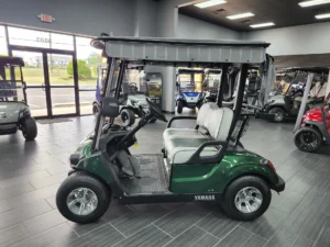 Green 2021 Yamaha Drive 2 QuieTech EFI Golf Cart4