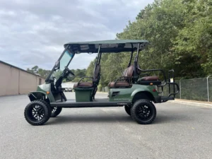 Green 2023 Tomberlin E4 Ghosthawk Defender Golf Cart6