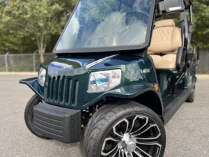 Green 2023 Tomberlin Saloon Golf Cart1