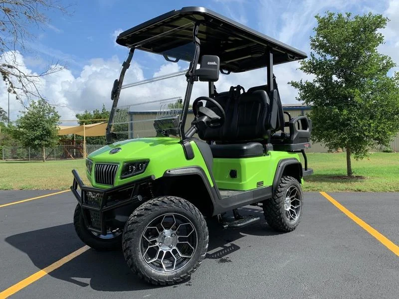 Green 2024 EVolution D5 Maverick 2+2 Golf Cart