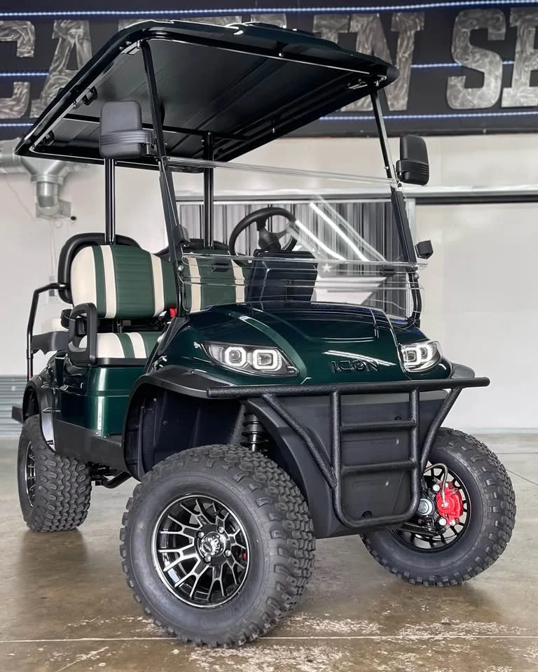 Green 2024 Icon EV I40L Golf Cart