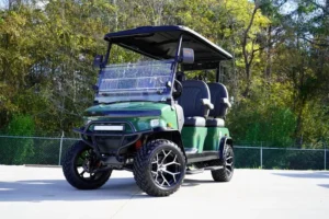 Green 2025 Denago EV Rover XL Golf Cart3