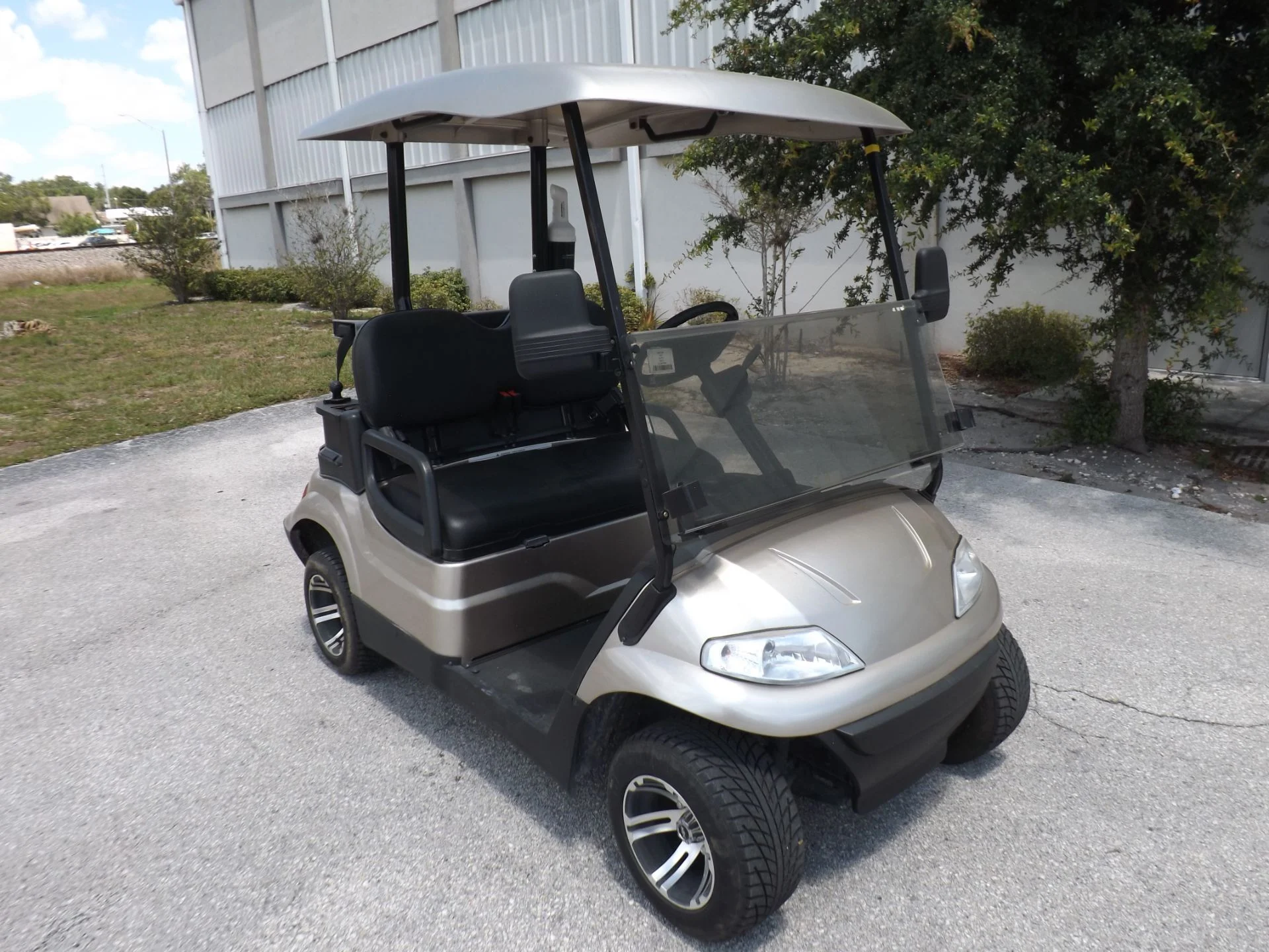 Grey 2022 Advanced EV AEV 2 Golf Cart