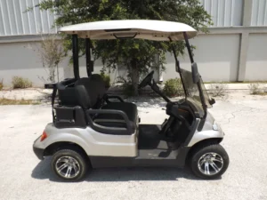 Grey 2022 Advanced EV AEV 2 Golf Cart2