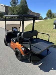 Orange 2020 Yamaha Golf Car Drive2 EFI QUIETECH GAS3